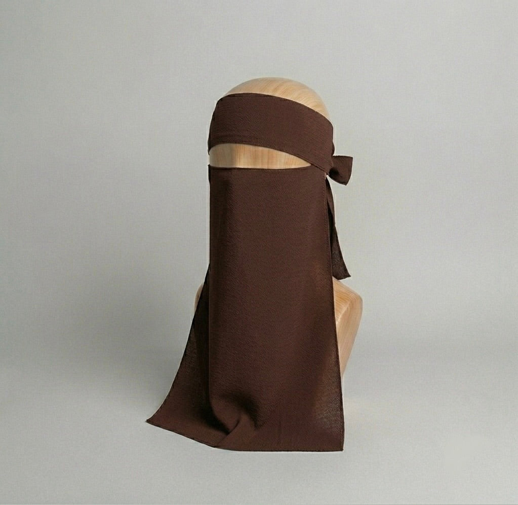 Niqab pull down Qahwa