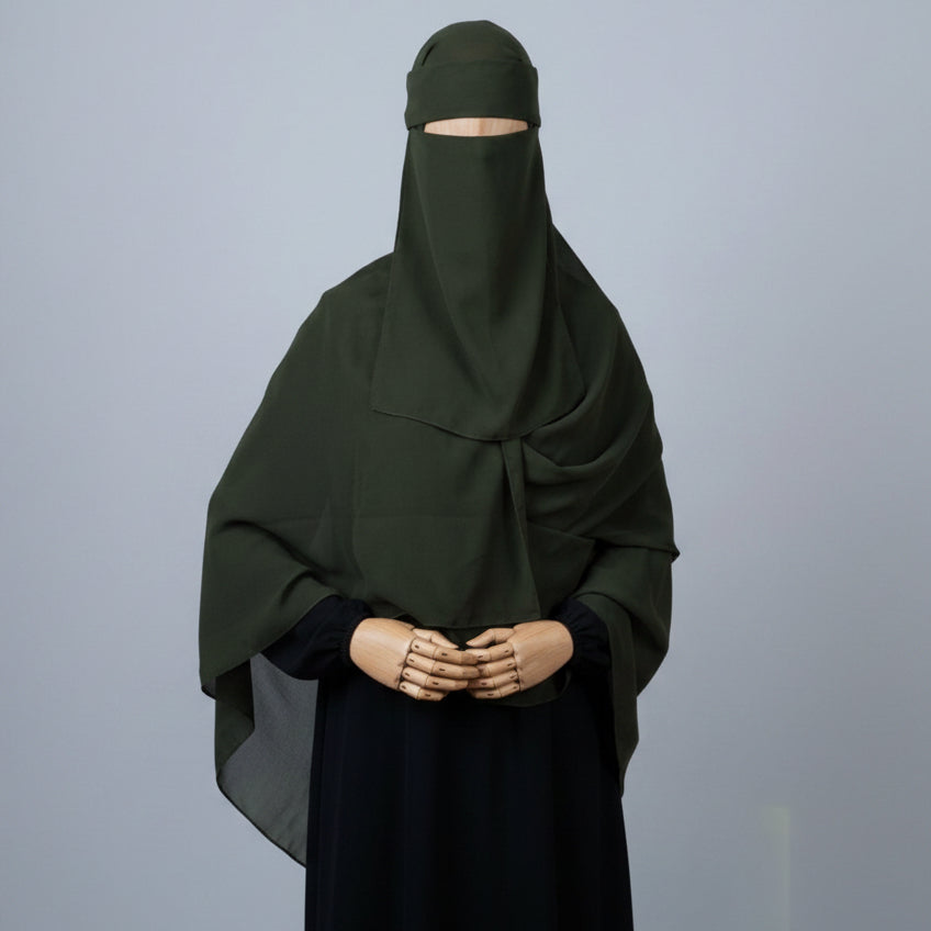 Set Maxi Hijab+Niqab Zaytūn