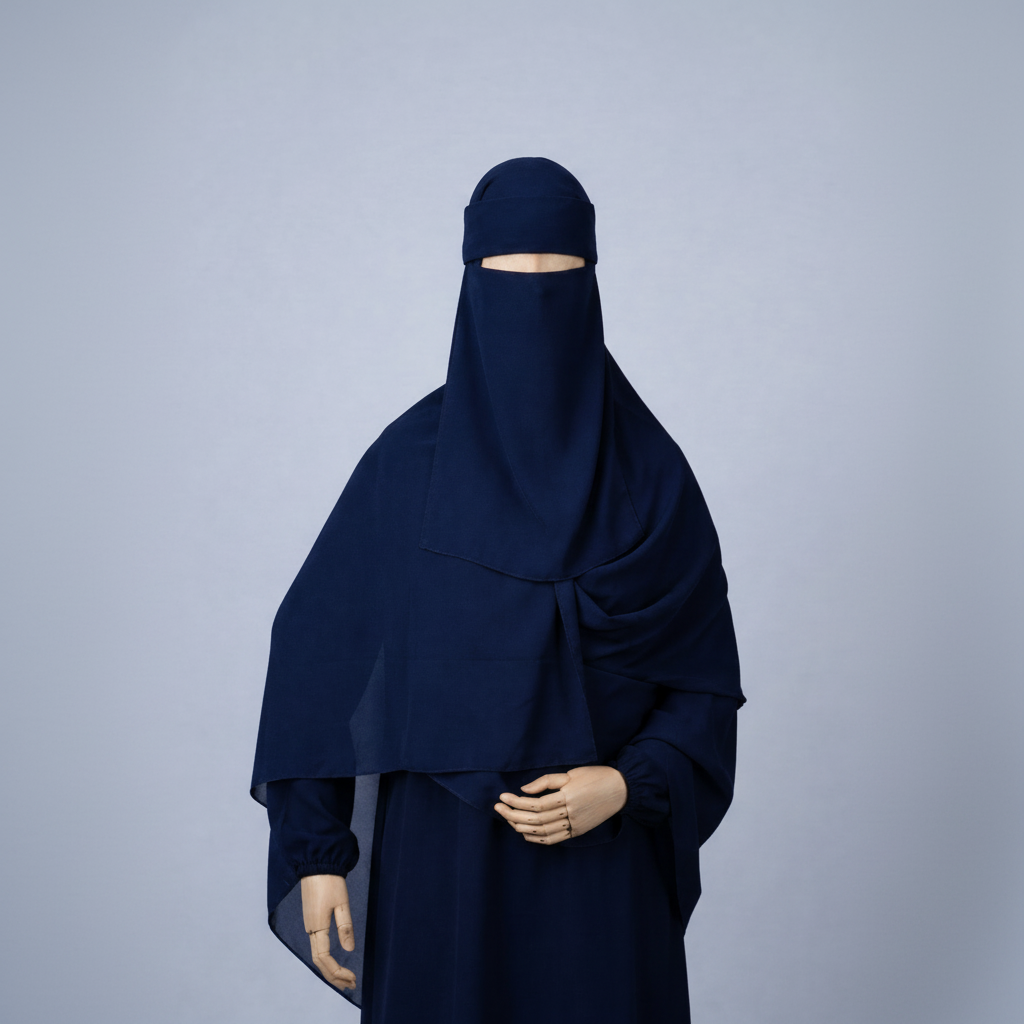 Set Maxi Hijab+Niqab Layl